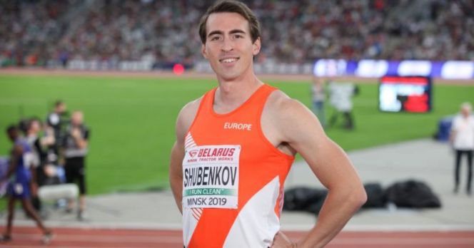 Сергей Шубенков на легкоатлетическом матче Европа - США. Фото ВФЛА