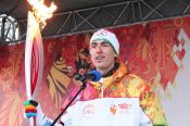 Олимпийский огонь прибыл в Барнаул