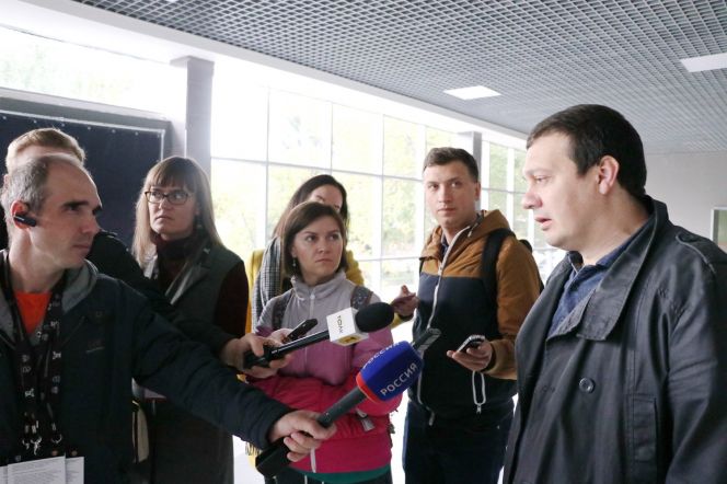 Евгений Якунин, управляющий директор «Титов-Арены»: «Через два дня мы стопроцентно будем готовы принять матч ВХЛ»