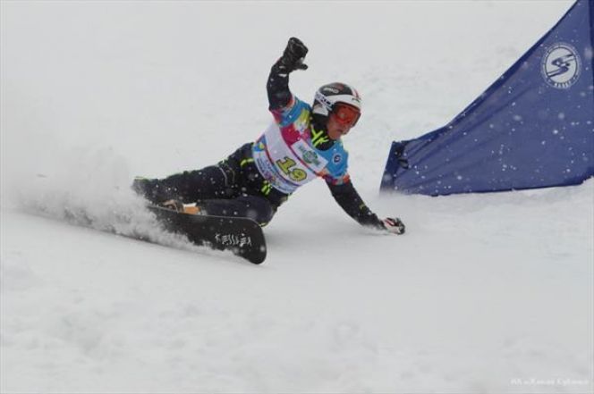 Андрей Пепеляев выиграл на II этапе Кубка России соревнования по параллельному слалому.