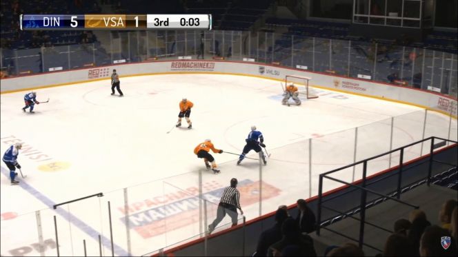 Студенческий «Динамо-Алтай» забросил пять красивейших шайб в ворота команды из Казани