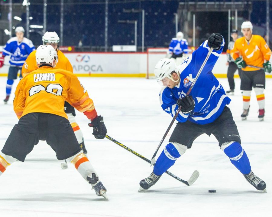 Фрагмент матча "Динамо-Алтай-студент" - ПГАФКСиТ (Казань)