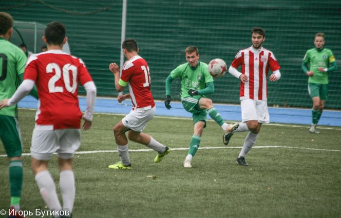 Фрагменты матча "Томь-М" - "Полимер". Фото: ФК "Томь"/Игорь Бутиков