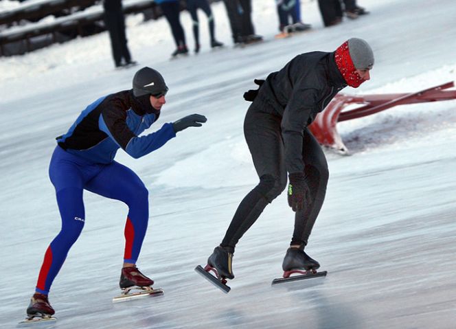 29 декабря. Барнаул. Стадион "Клевченя". Новогодние старты «Приз Деда Мороза».