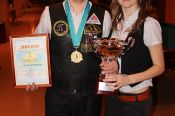 Игорь Филиппов победил на международном турнире по бильярду "Троеборье".
