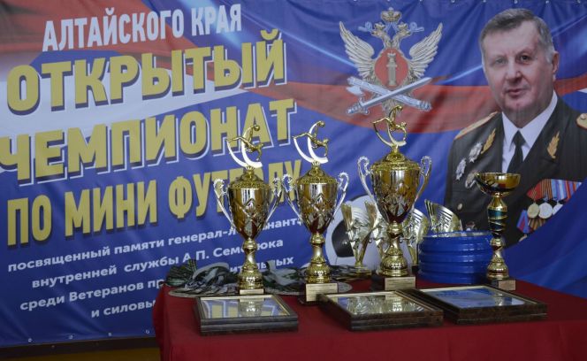 31 октября - 1 ноября. Барнаул. С/к "Юниор". IV открытый чемпионат по мини-футболу среди ветеранов правоохранительных и силовых структур