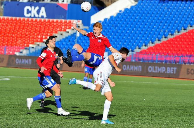 Воспитанник барнаульского «Динамо» стал лучшим игроком  месяца в команде ФНЛ «СКА-Хабаровск»