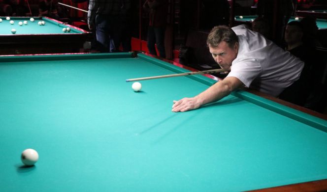 Спартакиада госслужащих Алтайского края - 2019. Бильярд. Фото: Вадим Вязанцев.