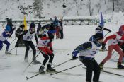 В селе Алтайское состоялись первые краевые соревнования по лыжным гонкам в новом спортивном сезоне