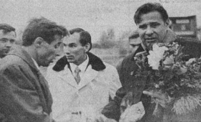 На фото: 1973 год. Лев Яшин в Барнауле