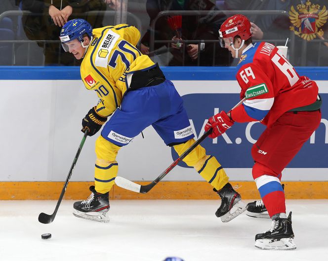 Никита Лямкин (№69) Фото: Федерация хоккея России