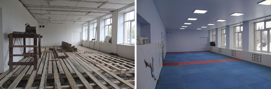 Краевая школа олимпийского резерва полностью введена в строй после капитального ремонта