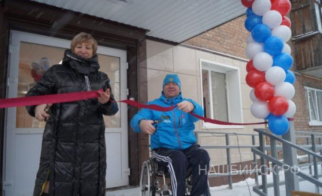 В Бийске торжественно открыто новое помещение для физкультурно-оздоровительного клуба инвалидов "Пересвет". Фото: Юрий Верещагин