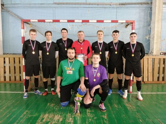 Призёры краевой универсиады по мини-футболу
