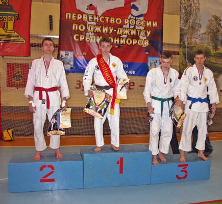 Юрий Шорохов - бронзовый призёр первенства России по джиу-джитсу.