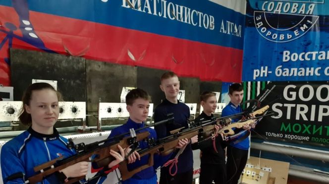 Новогодний подарок барнаульским биатлонистам от СБР