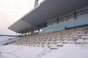 На стадионе "Динамо" продолжается реконструкция