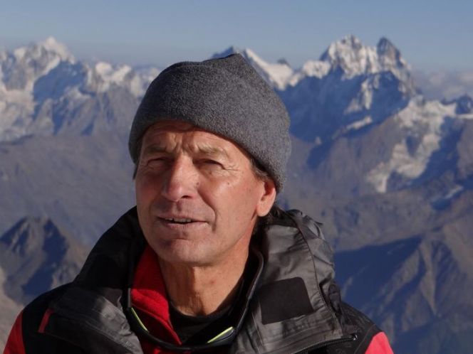 Барнаул посетил вице-президент федерации альпинизма России Иван Душарин