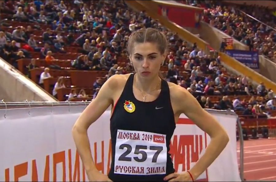 На фото: Антонина Кривошапка на турнире "Русская зима-2019"