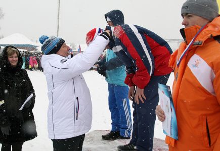 Старты – сельские, страсти – олимпийские!