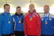 Сборная Алтайского края - чемпион России среди ветеранов в эстафетной гонке. 