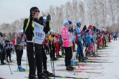 В Барнауле в 38-й раз прошла Всероссийская массовая гонка «Лыжня России» (фоторепортаж)