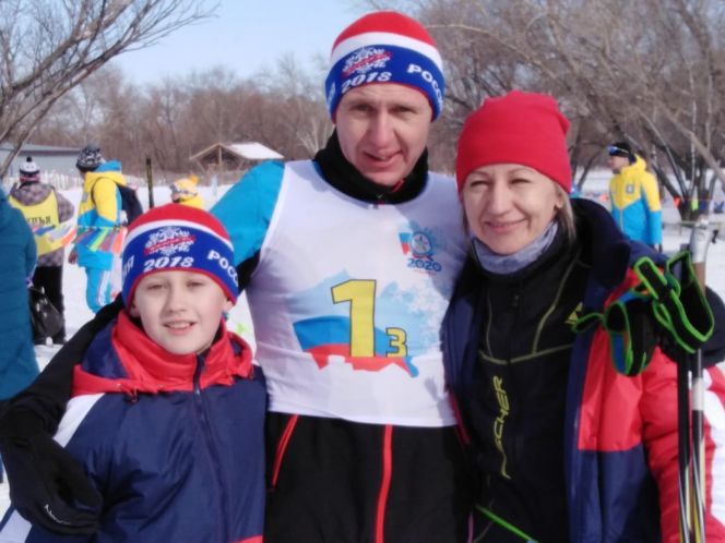 Чемпионом среди спортивных семей с мальчиками стала семья Полюх из Алейска 