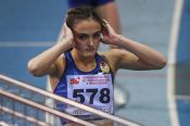 Полина Миллер завоевала серебряную медаль чемпионата России в помещении на дистанции 400 метров (видео)