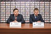 Пресс-конференция тренеров после первого матча плей-офф Кубка Федерации "Динамо-Алтай" - "Кристалл" (Саратов)