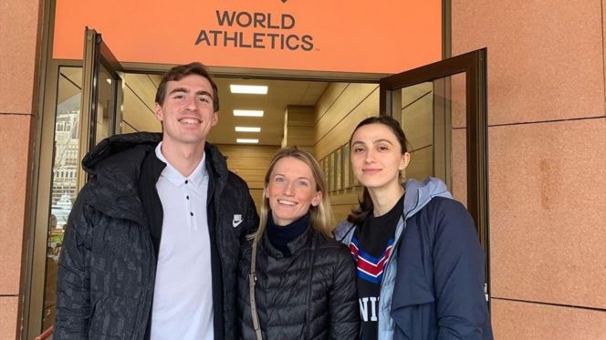 Сергей Шубенков, Мария Ласицкене и Анжелика Сидорова встретились с представителями Международной федерации лёгкой атлетики 