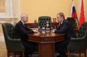 Губернатор Алтайского края Виктор Томенко и министр спорта России Олег Матыцин обсудили вопросы развития спорта в регионе