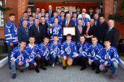 В БЮИ МВД России состоялось награждение хоккейной студенческой команды Алтайского края «Динамо»
