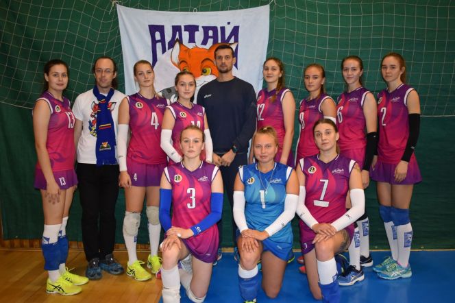 Волейболистки "Алтай-АГАУ" стали серебряными призерами чемпионата России в Высшей лиге "Б"