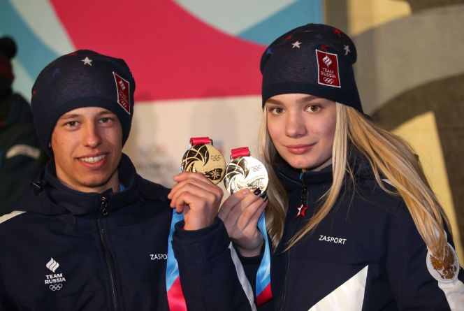 Олег Домичек и Алёна Мохова. Фото: Андрей Голованов/ОКР