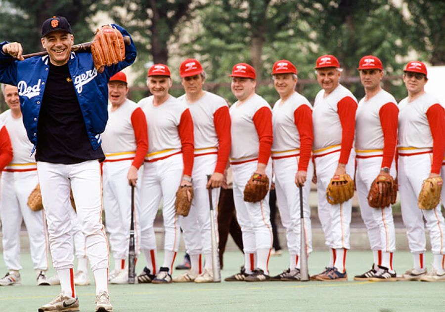 Владимир Познер и бейсбольная команда "Московские чайники"