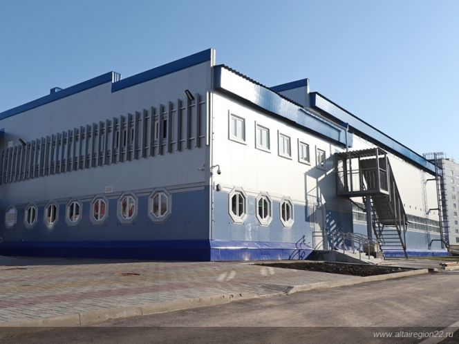 В Белокурихе завершилось строительство многофункционального спорткомплекса