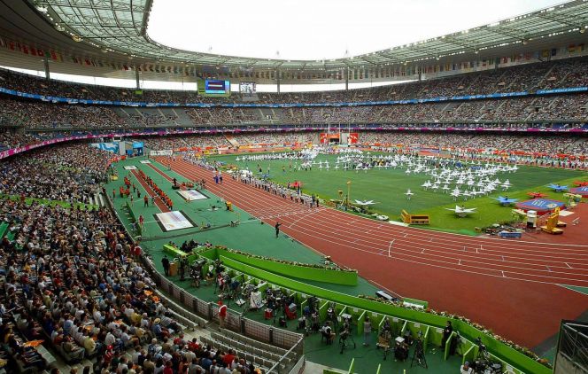 Стадион "Стад де Франс" в Париже. Фото: EPA/OLIVIER HOSLET