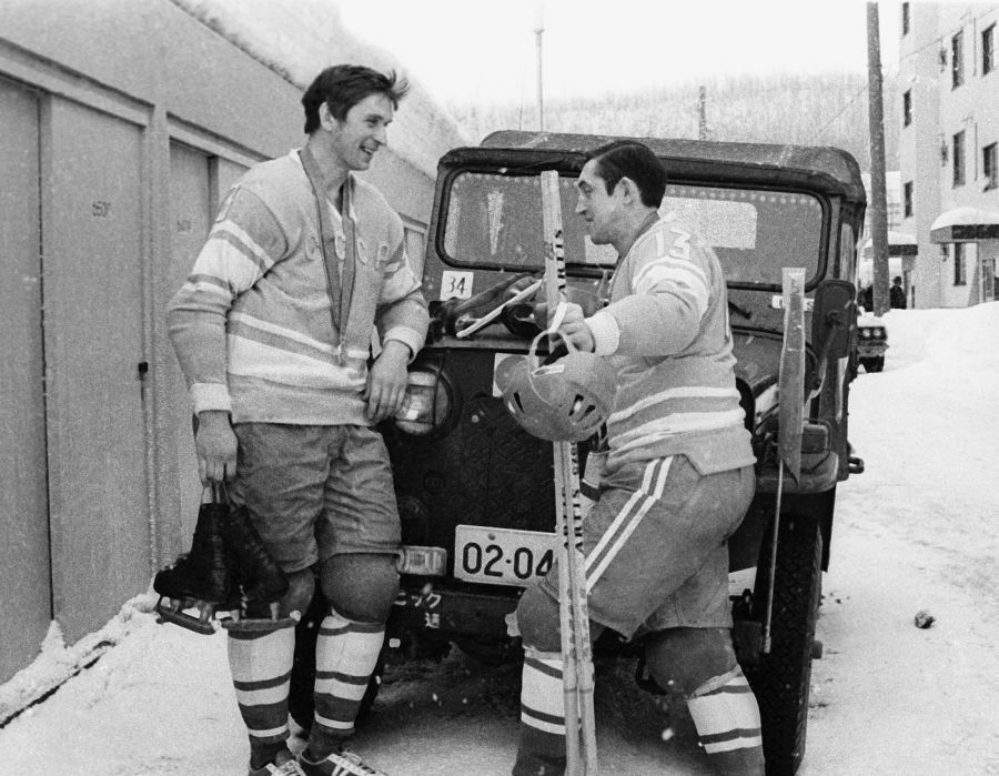 Владимир Лутченко и Борис Михайлов на Олимпийских играх в Саппоро