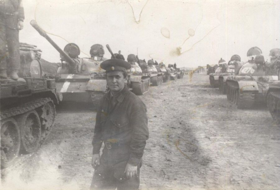 Зампотех танковой роты на Дальнем Востоке