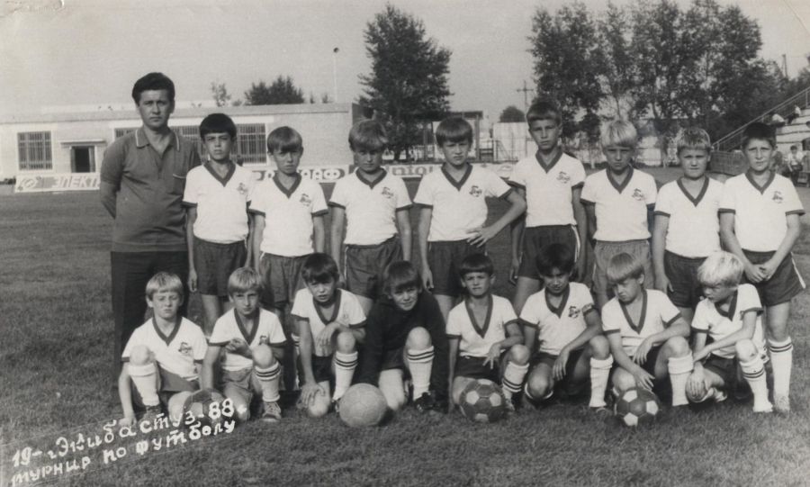 Снимок 1988 года. На турнире в Экибастузе
