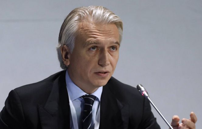 Глава РФС Александр Дюков. Фото: Михаил Джапаридзе/ТАСС