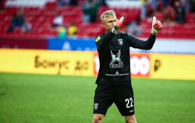 У голкипера "Рубина" Юрия Дюпина вторая по продолжительности "сухая" серия в минувшем сезоне РПЛ