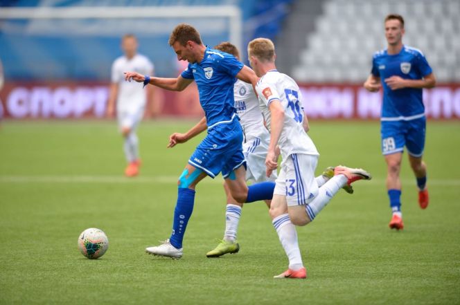 Фрагмент матча "Оренбург-2" - "Новосибирск". Фото: ФК "Оренбург"