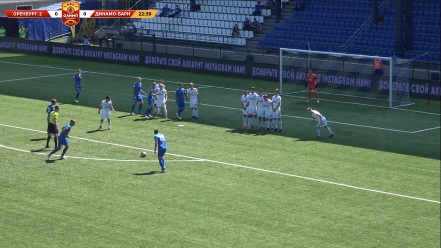 Футболисты барнаульского «Динамо» в дебютном матче сезона на выезде разгромили «Оренбург-2»