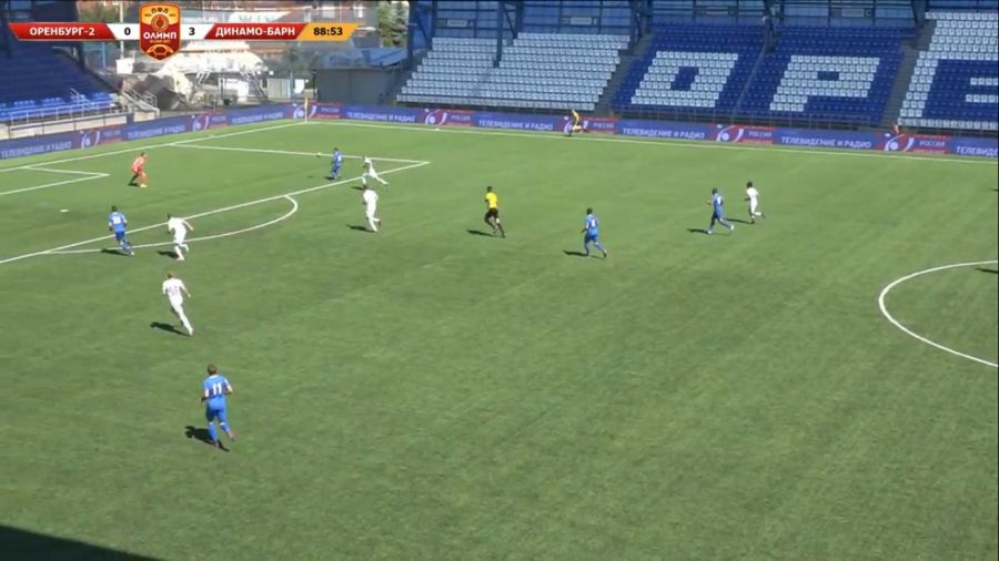 Футболисты барнаульского «Динамо» в дебютном матче сезона на выезде разгромили «Оренбург-2»