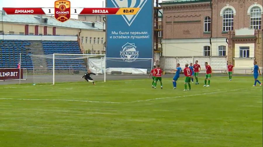 Футболисты барнаульского «Динамо» в первом домашнем матче сезона разошлись миром с пермской «Звездой» -1:1