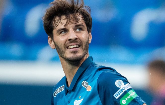 Александр Ерохин провел сотый матч за Зенит и отметился голом. Фото: официальный сайт "Зенита"