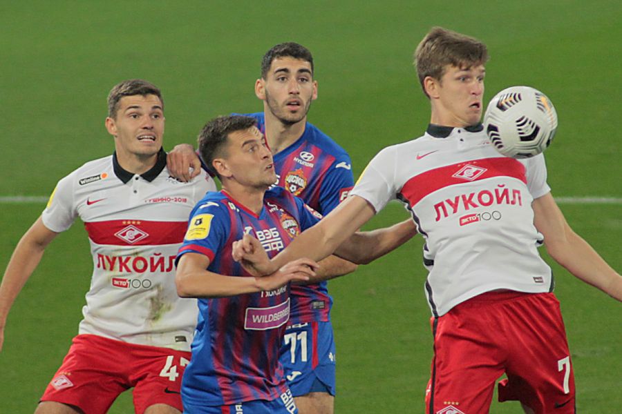 Соболев против "ЦСКА". Фото: ПФК "ЦСКА"
