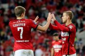 Александр Соболев положил начало разгромной победе "Спартака" в Кубке России