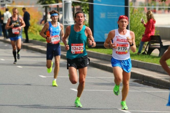 Алексей на Московском полумарфоне-2020 установил личный рекорд. Фото: инстаграм